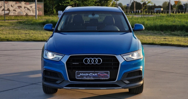 Audi Q3 cena 77900 przebieg: 129000, rok produkcji 2015 z Dolsk małe 704